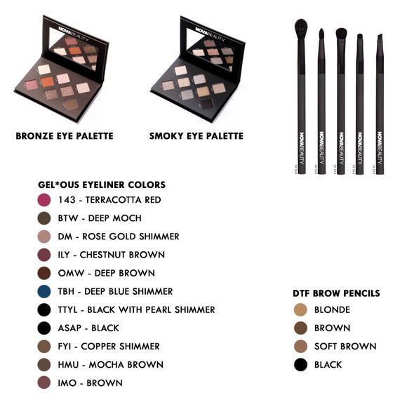 New Nova Beauty Eye Collection Set - Picture 1 of 15
